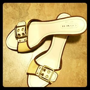 Coach sandals